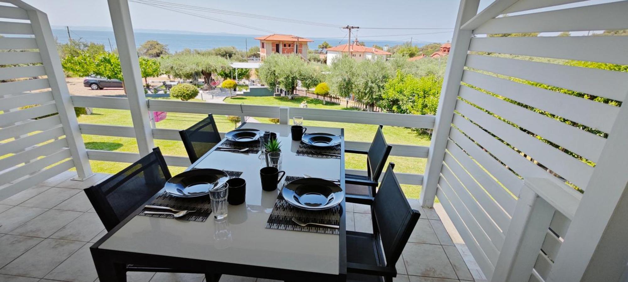 Garlis Apartments Psakoudia Buitenkant foto